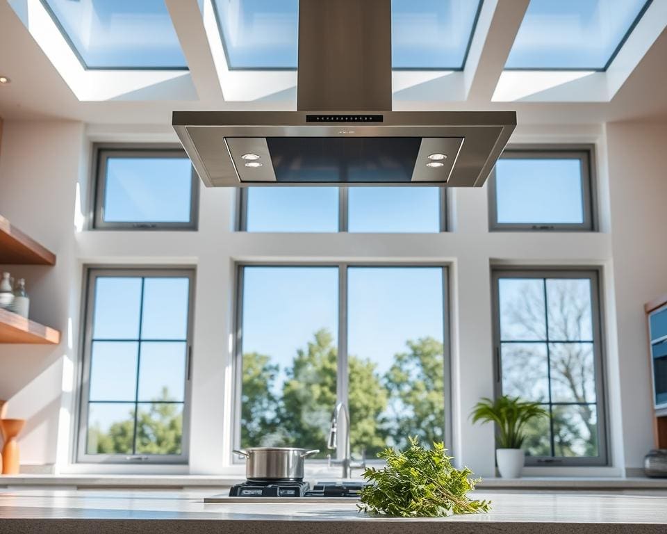 Goede ventilatie: fris en geurvrij koken