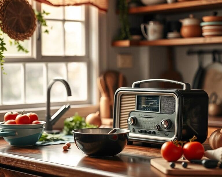 Keukenradio's: muziek tijdens het koken