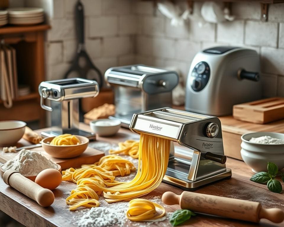 Pastamachines: maak je eigen verse pasta