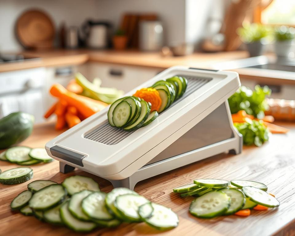 effectief gebruik van een mandoline